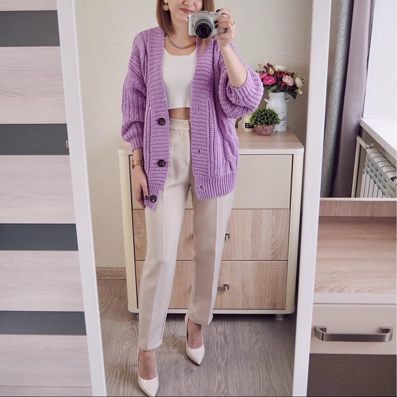 Cable Knit Cardigan - Picture 6 of 13